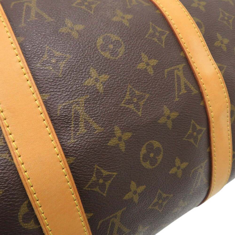 LOUIS VUITTON Brown Monogram Keepall 50 Boston Bag - Picture 9 of 10